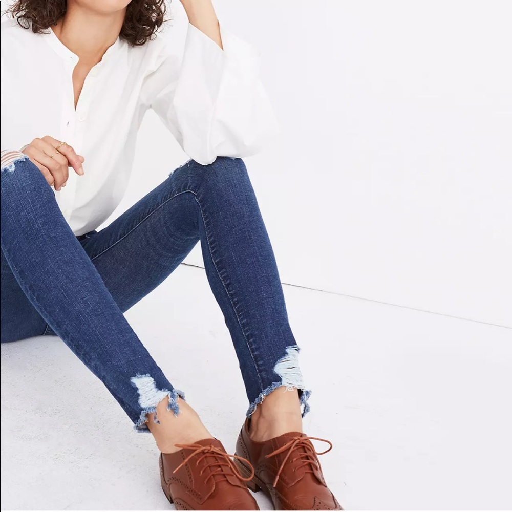 Madewell 9" High-Rise Skinny Jeans - Picture 2 of 14